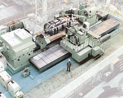 L-35N型 3,500×10,000 CNC汽轮机转子车床